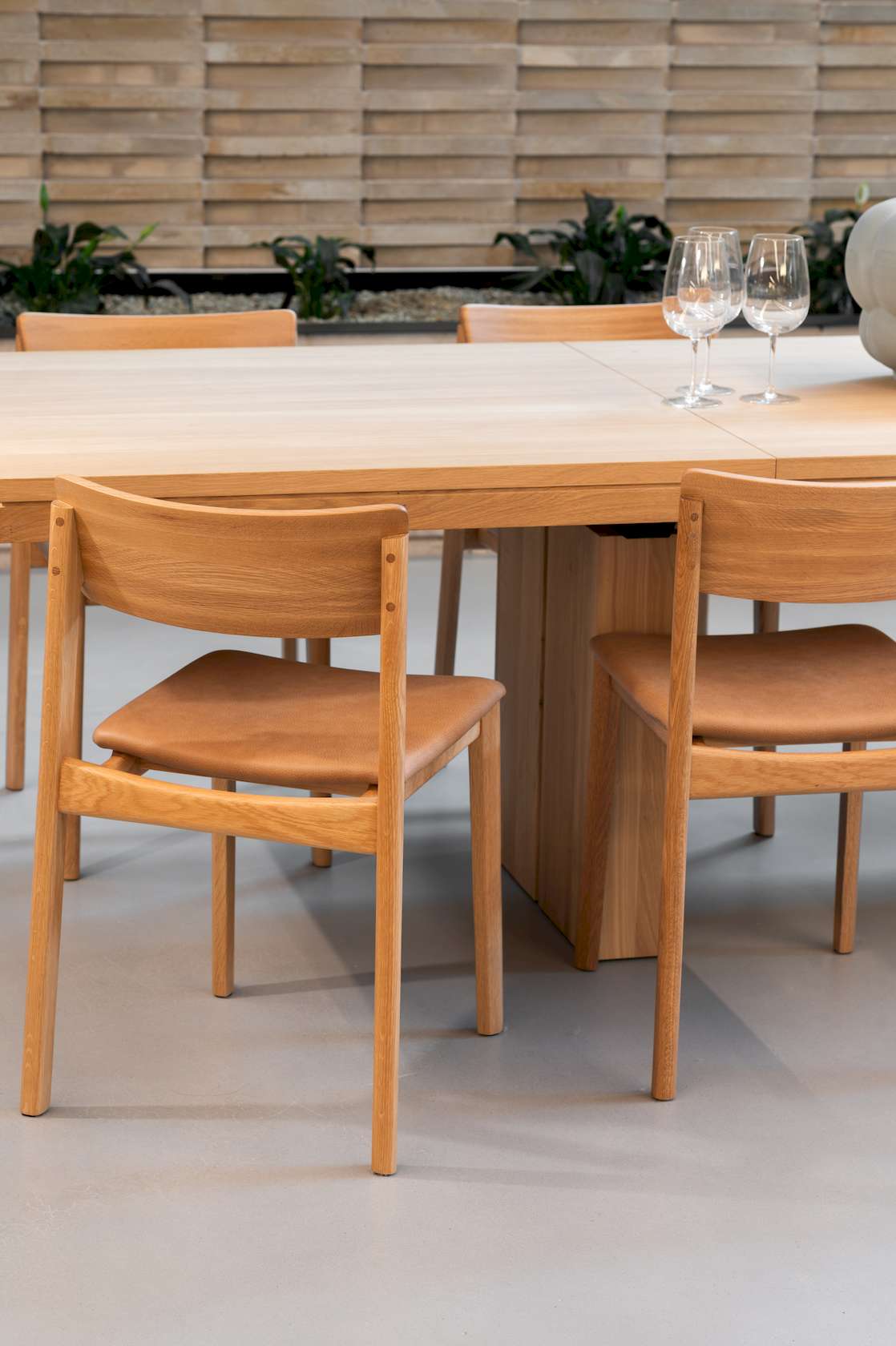 Poise Dining Chair - Charcoal-Alabama 007 - Black - Set of 4  - Floor Stock