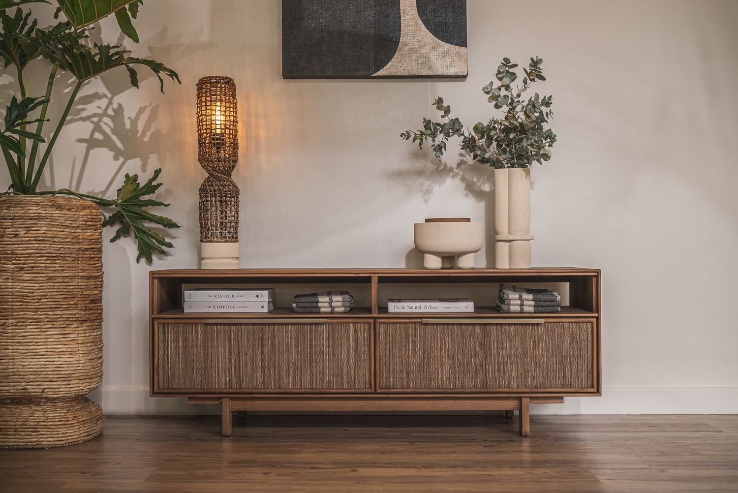 dBodhi Grace Dresser - 2 Drawers/2 Open Racks - Floor Stock