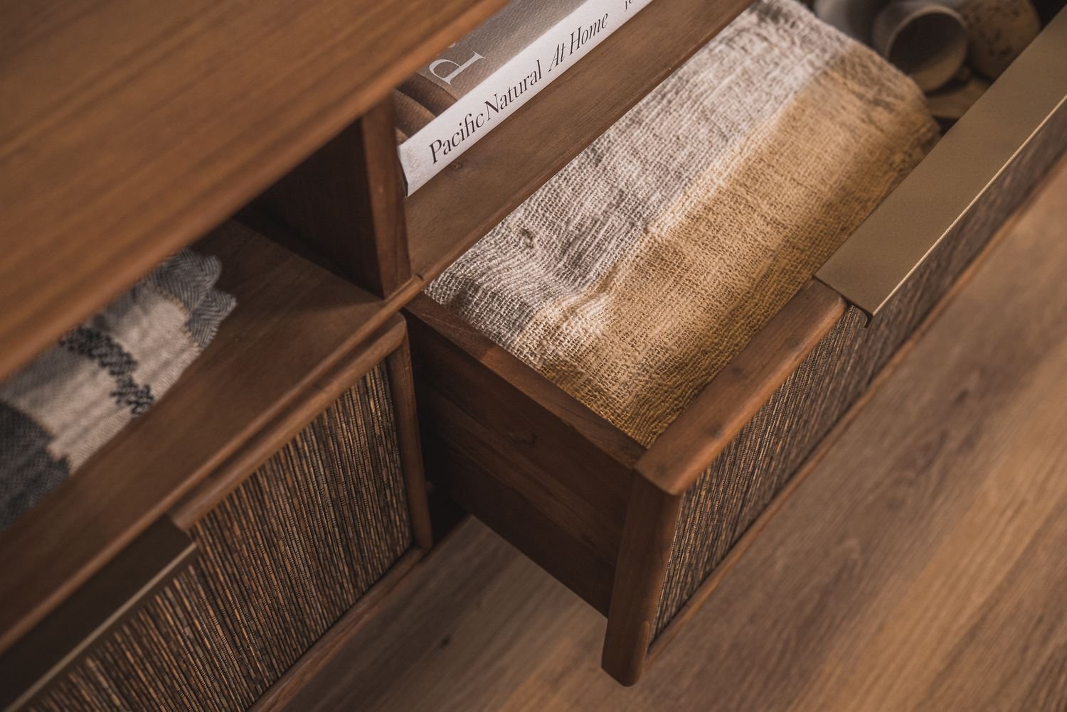 dBodhi Grace Dresser - 2 Drawers/2 Open Racks - Floor Stock