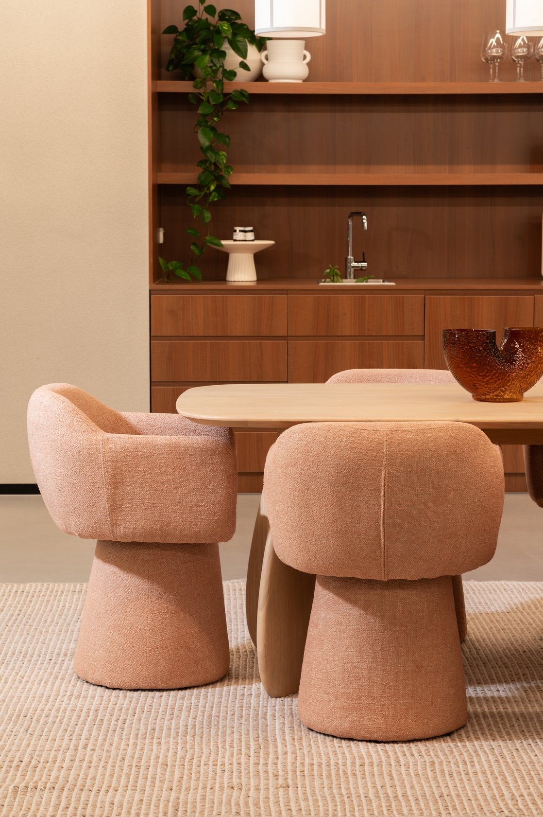 Malva Dining Chair - Ola Dove - Set of 6 - Floor Stock