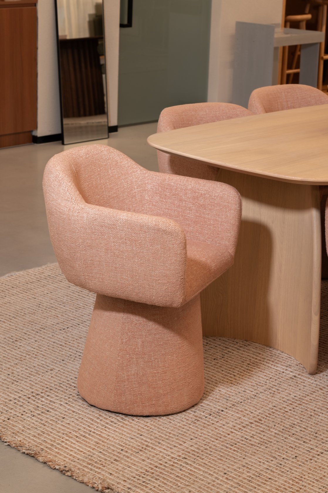 Malva Dining Chair - Ola Dove - Set of 6 - Floor Stock