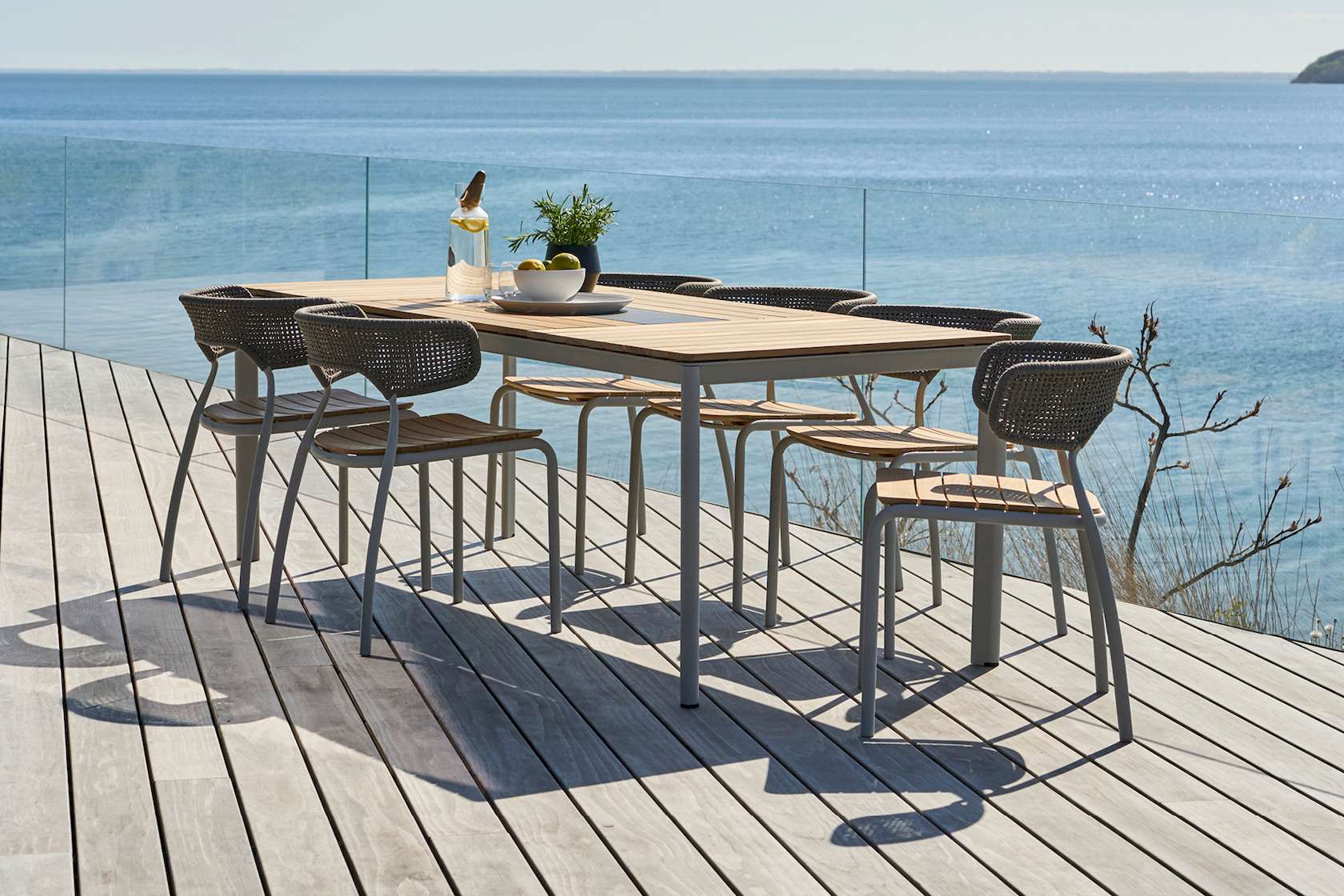 Mindo 101 Dining Chair - Beige Brown - Set of 6 - Floor Stock