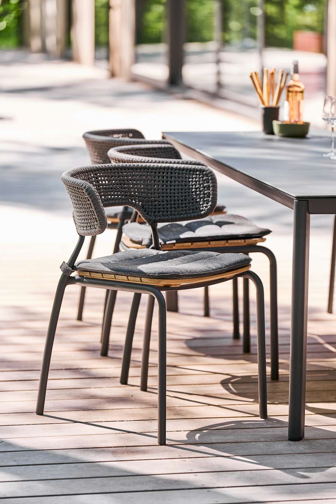 Mindo 101 Dining Chair - Beige Brown - Set of 6 - Floor Stock