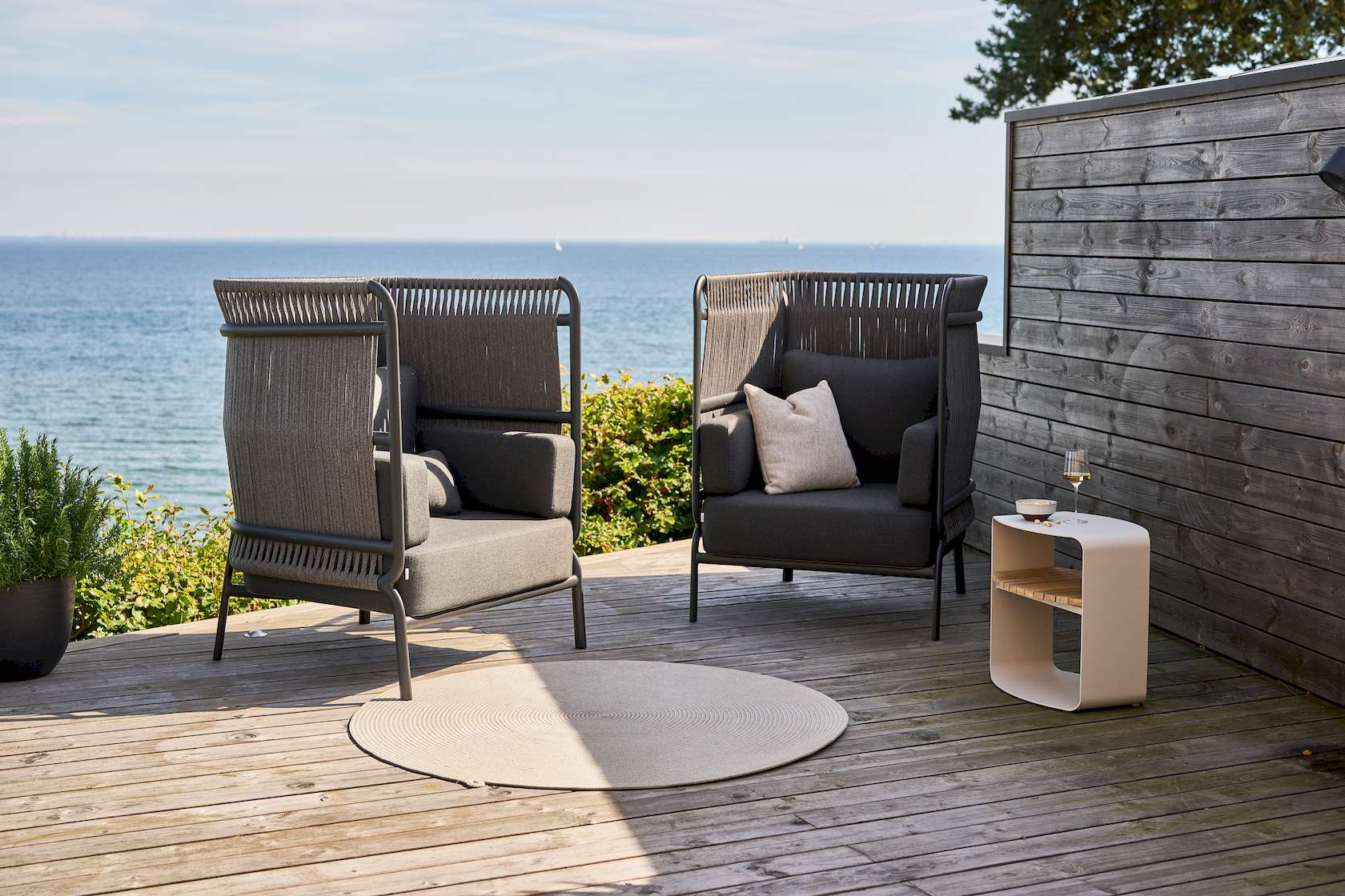 Mindo 109 Side Table - Dark Grey - Floor Stock