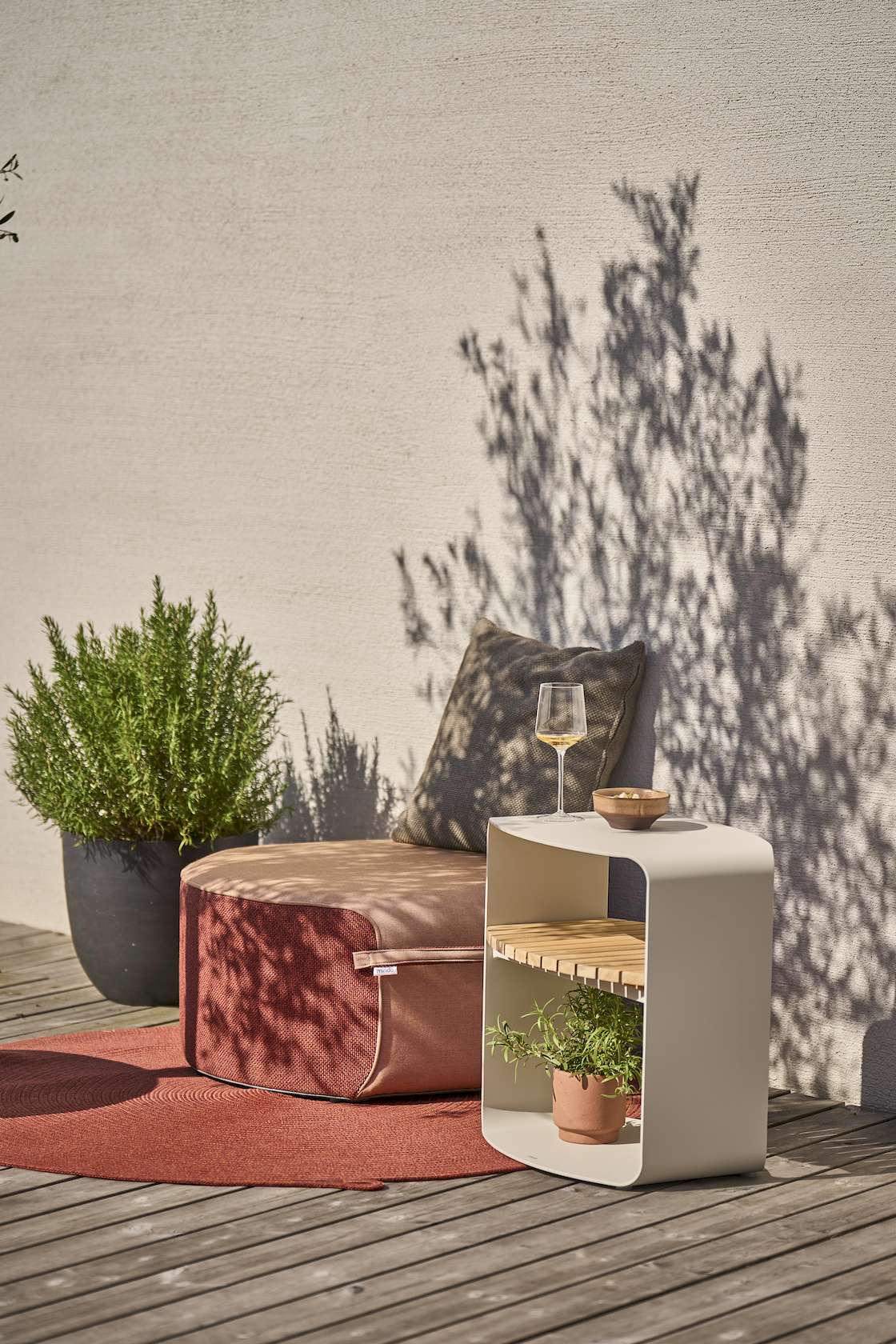 Mindo 109 Side Table - Dark Grey - Floor Stock