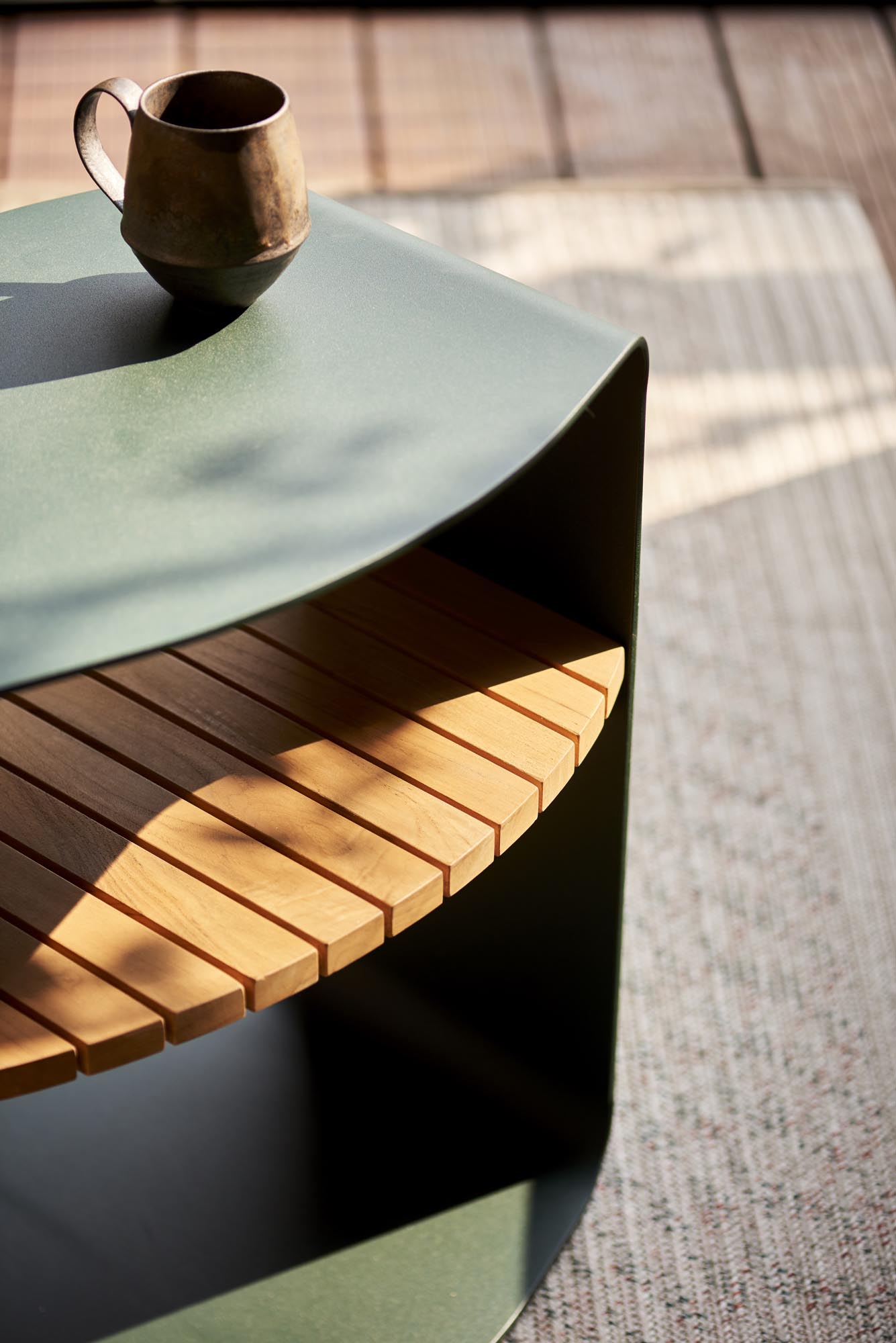 Mindo 109 Side Table - Dark Grey - Floor Stock