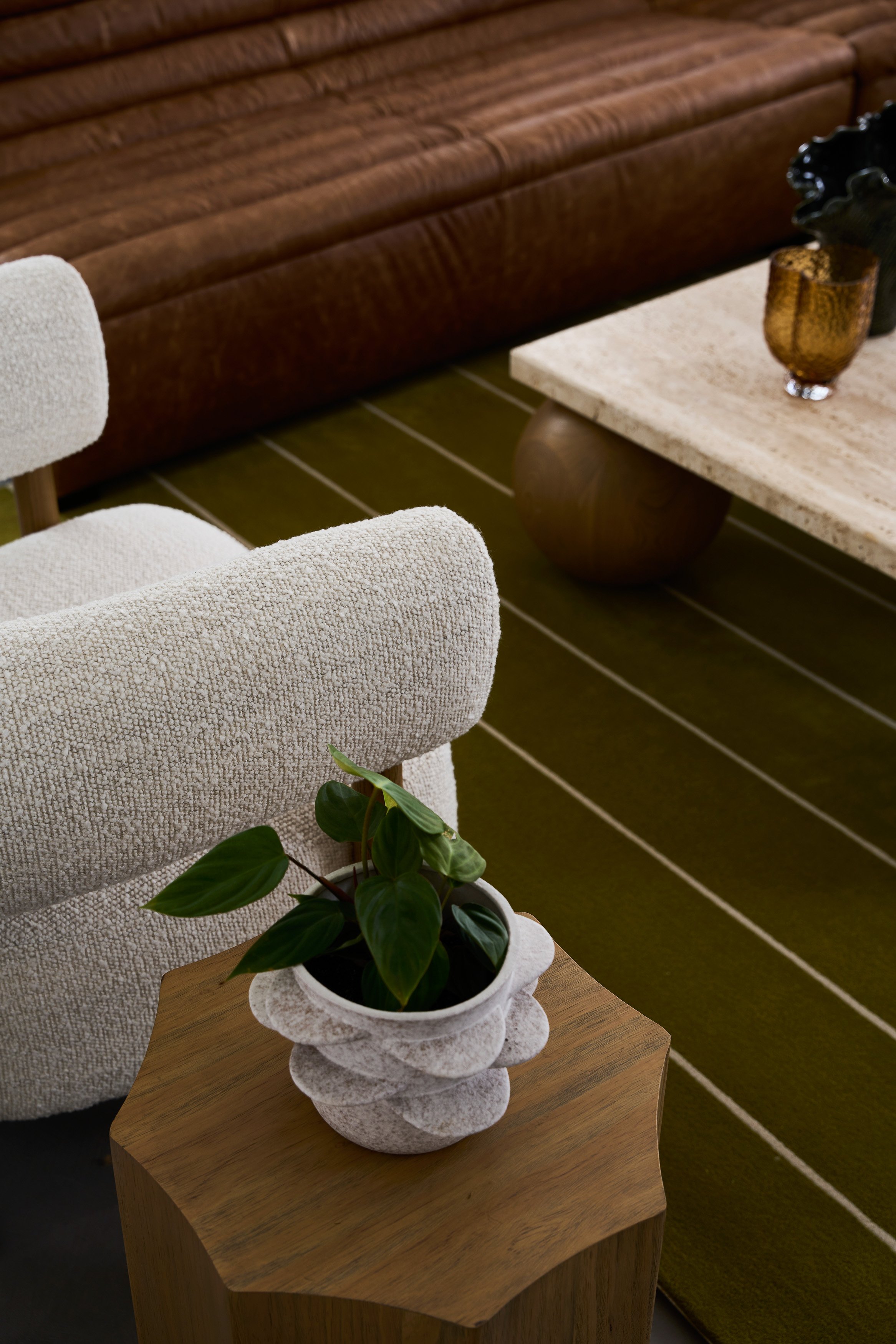 Walton Lounge Chair - Espresso - Floor Stock