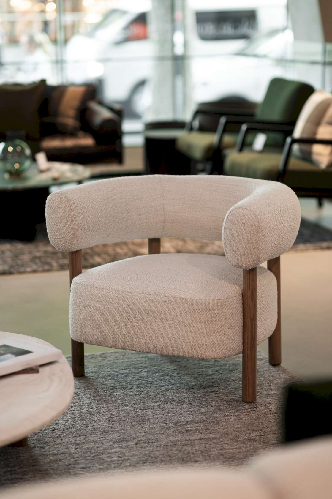 Walton Lounge Chair - Espresso - Floor Stock