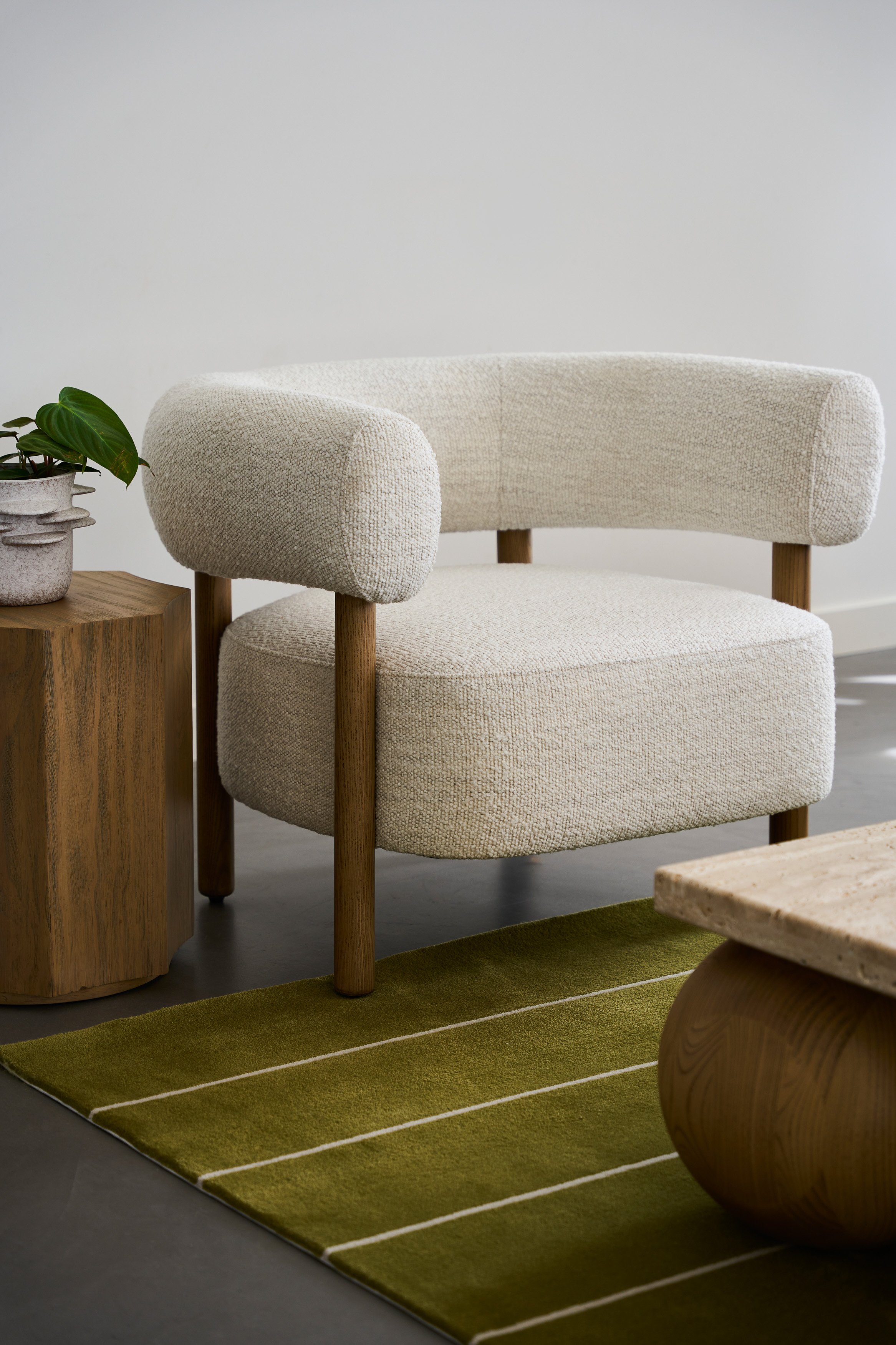 Walton Lounge Chair - Espresso - Floor Stock