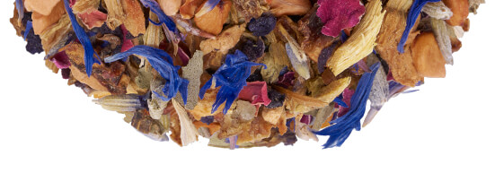 MYSTIC AÇAÍ loose leaf tea pile