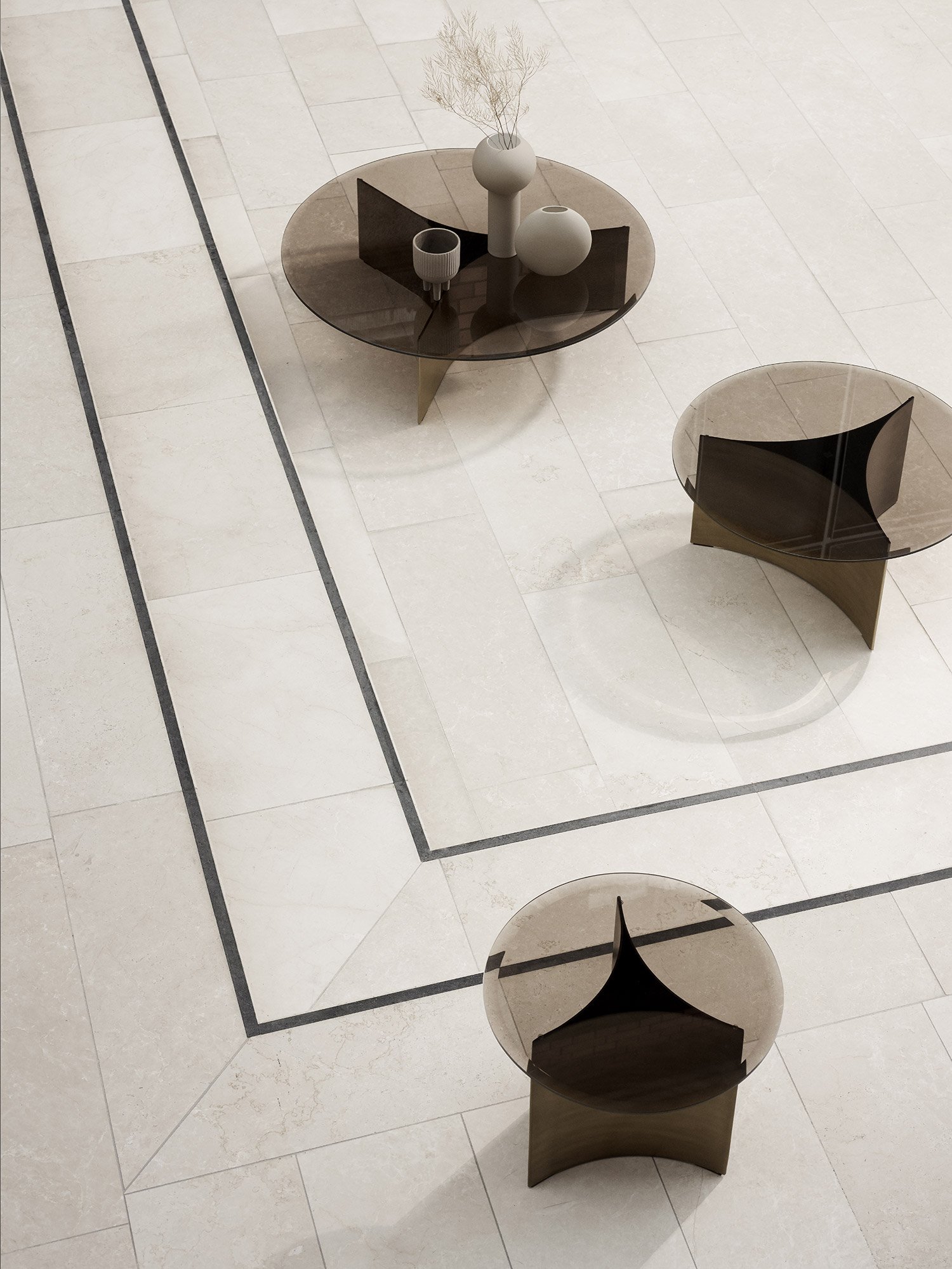 Arc Table - 500mm - Black - Floor Stock