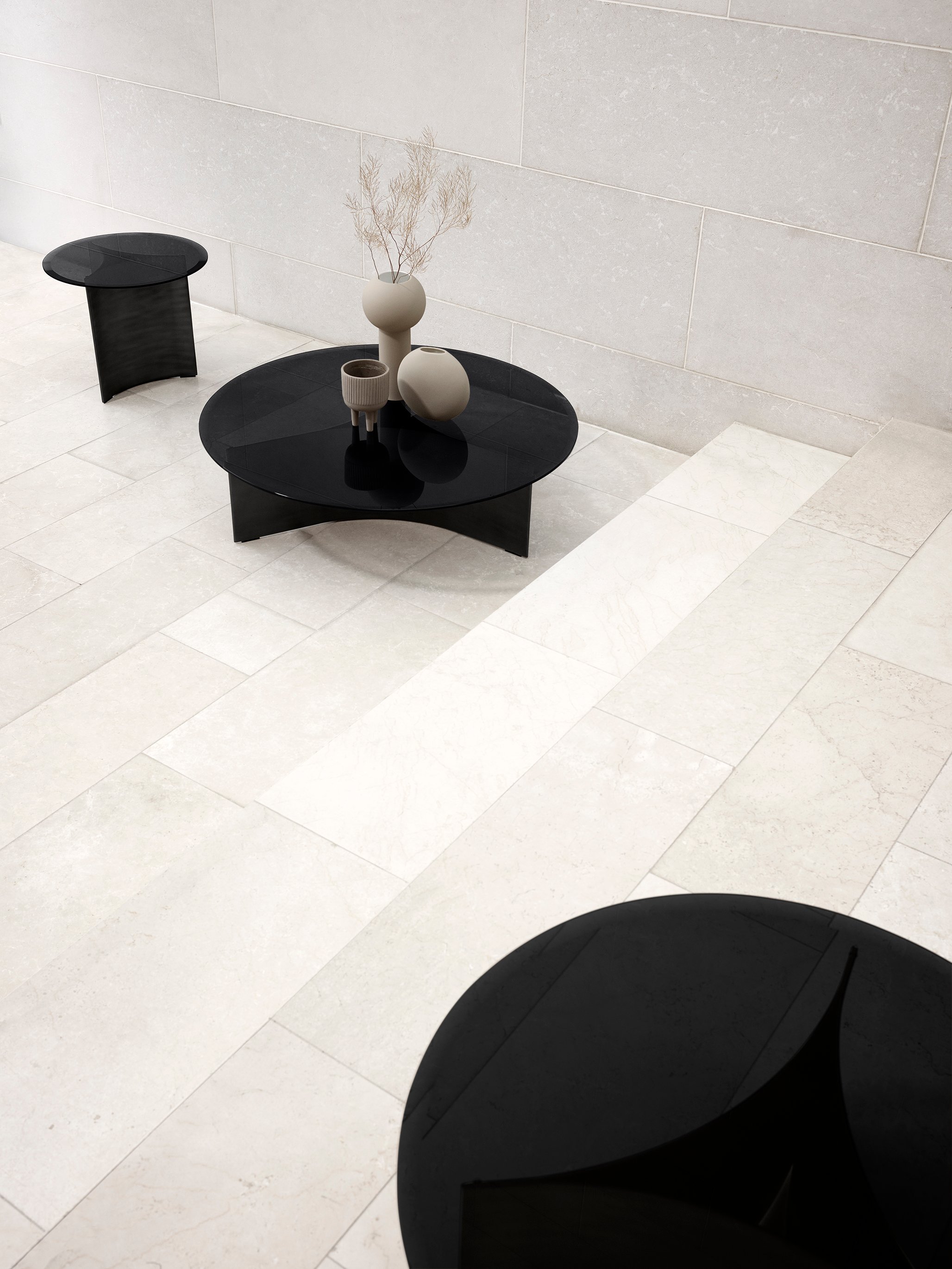 Arc Table - 500mm - Black - Floor Stock