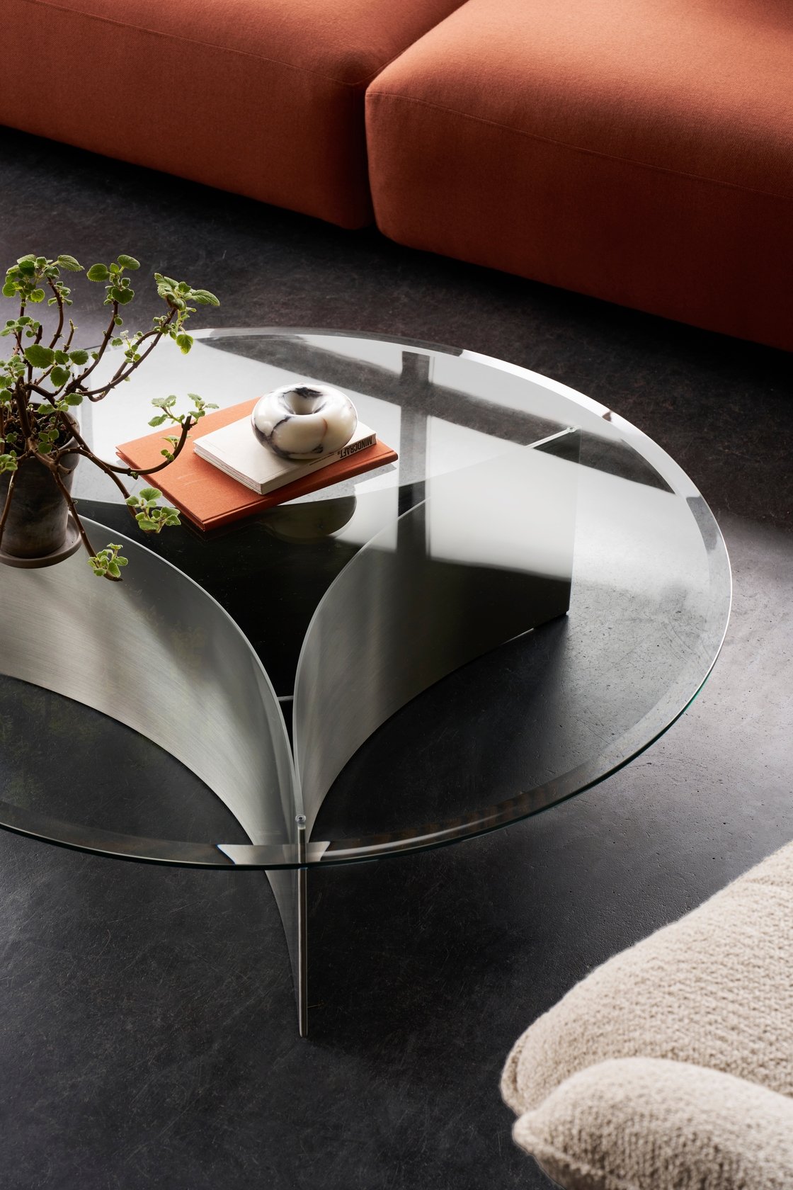 Arc Table - 500mm - Black - Floor Stock