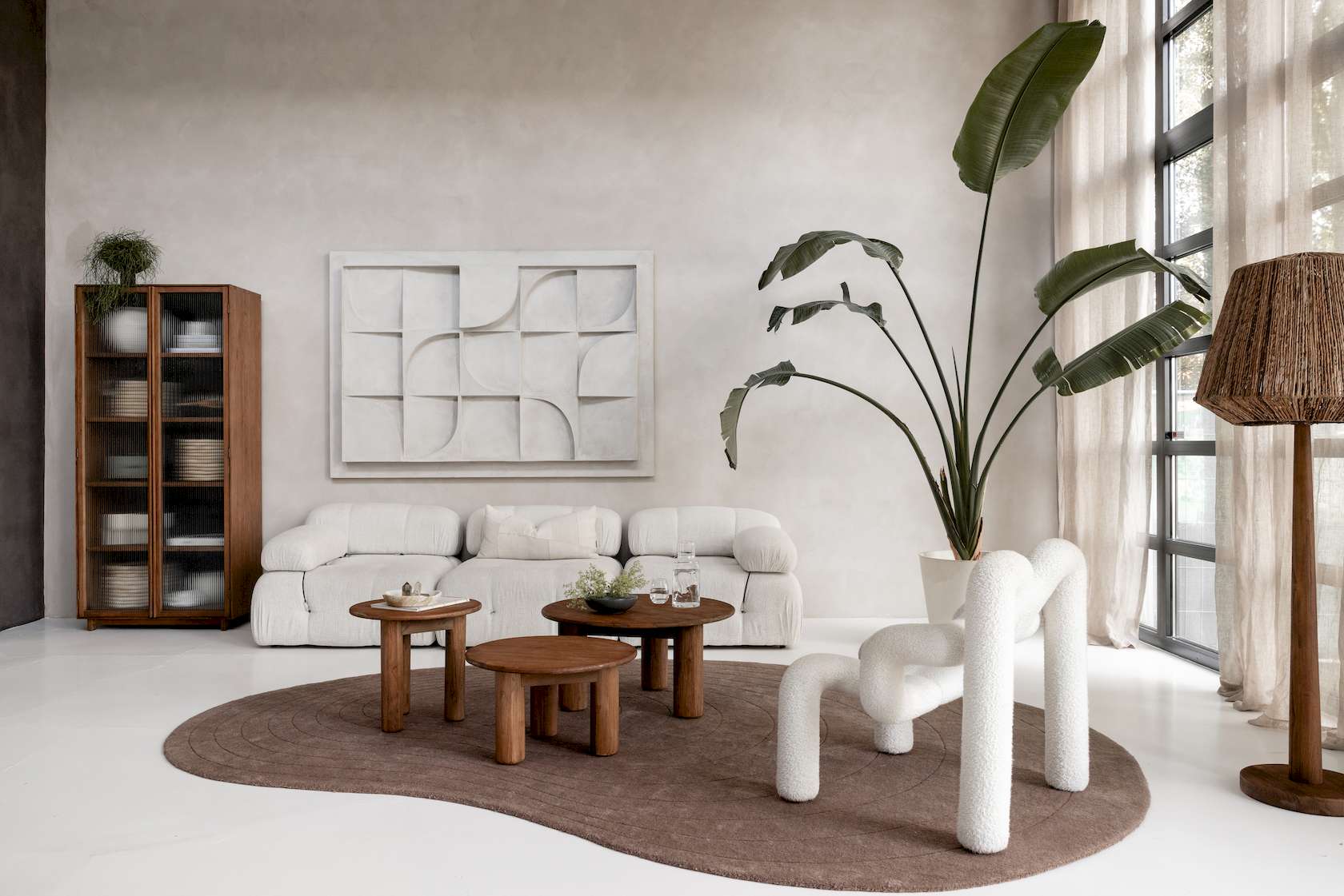dBodhi Dino Round Tall Coffee Table - Floor Stock