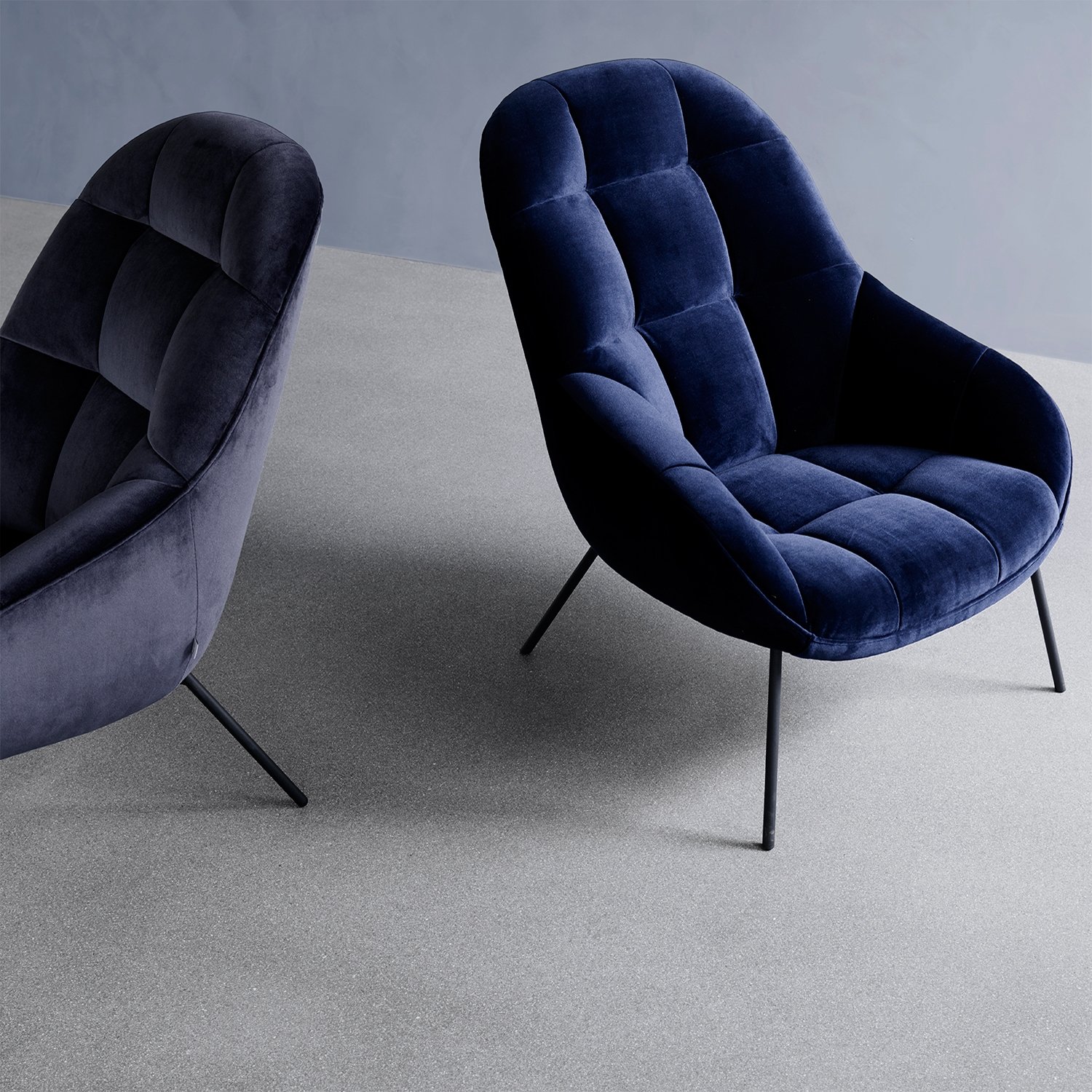 Mango Lounge Chair - White Boucle-Cuddle 02 - Floor Stock