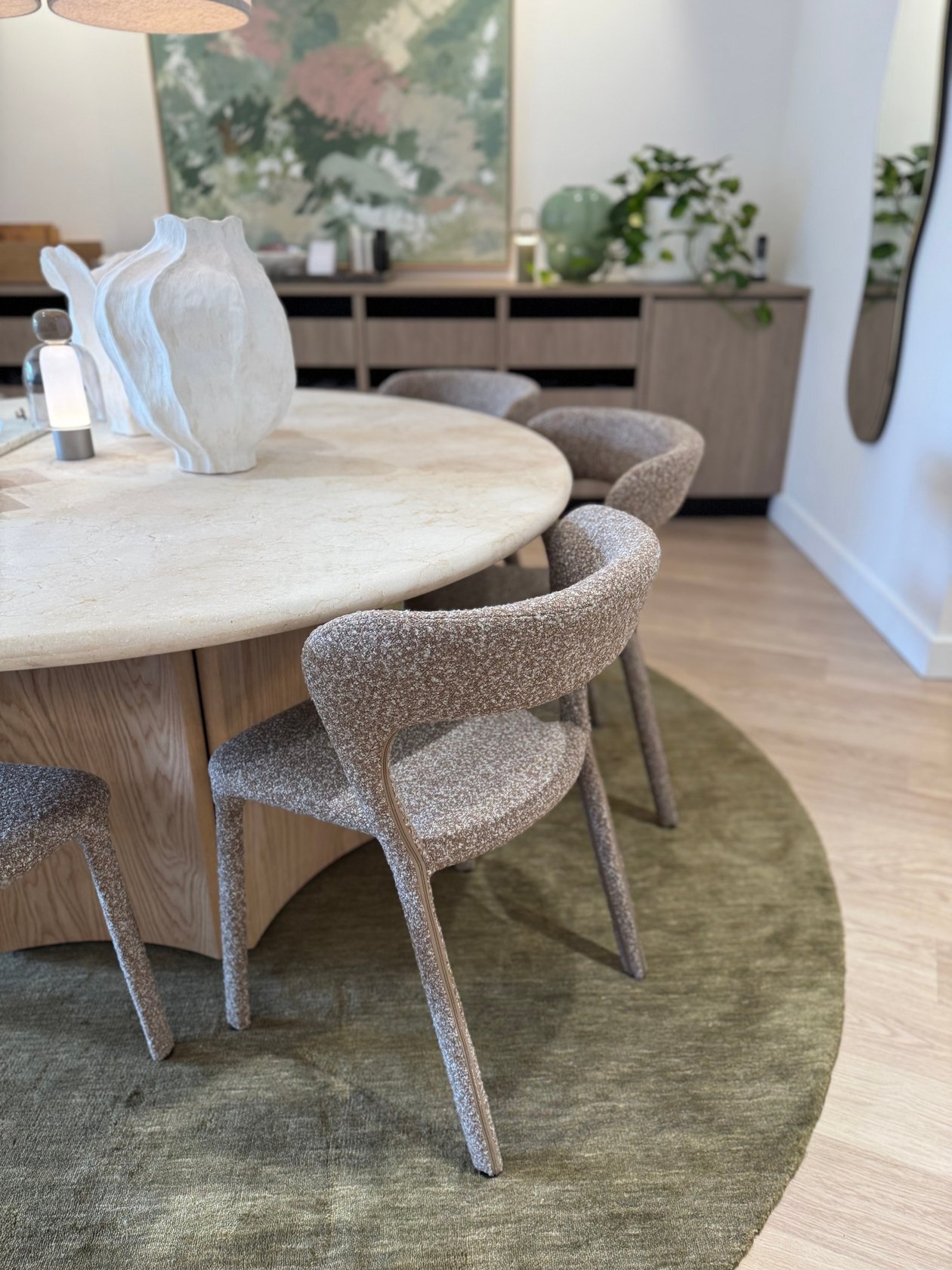 Lena Dining Chair - Coconut - Set of 6 - Floor Stock