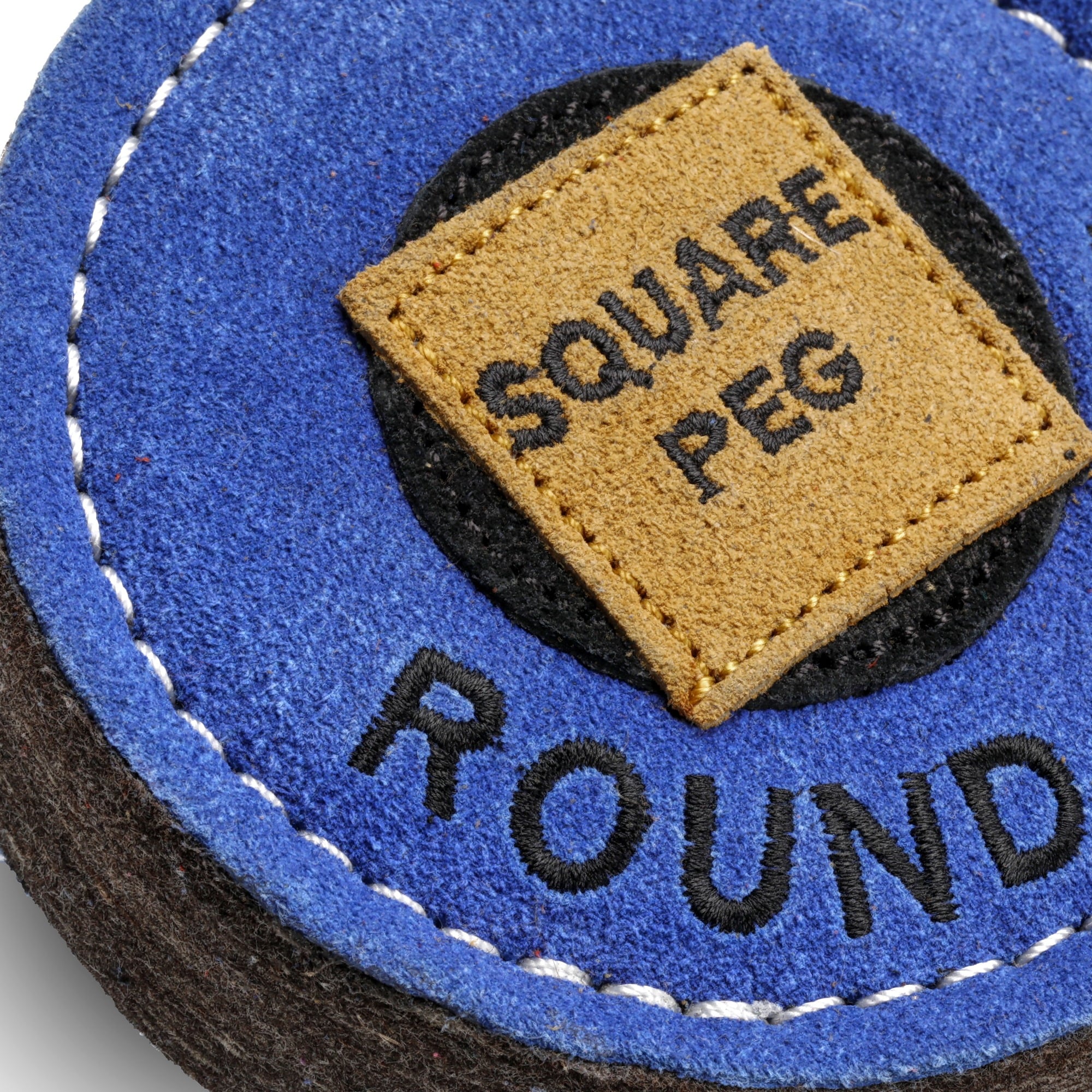 Square Round Square Peg - Round Hole, Eco Dog Toy – Green and Wilds - Retail