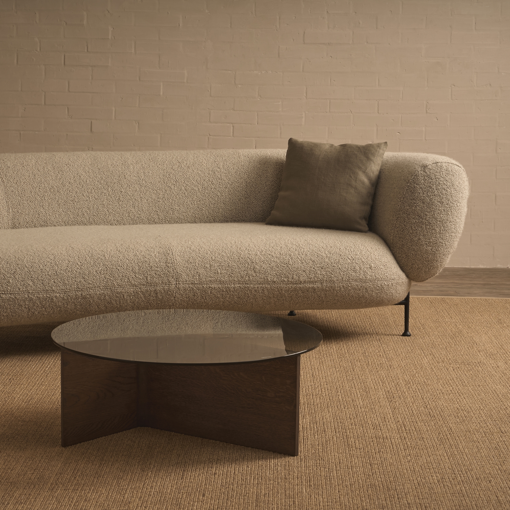 Jaunt Glass Round Coffee Table