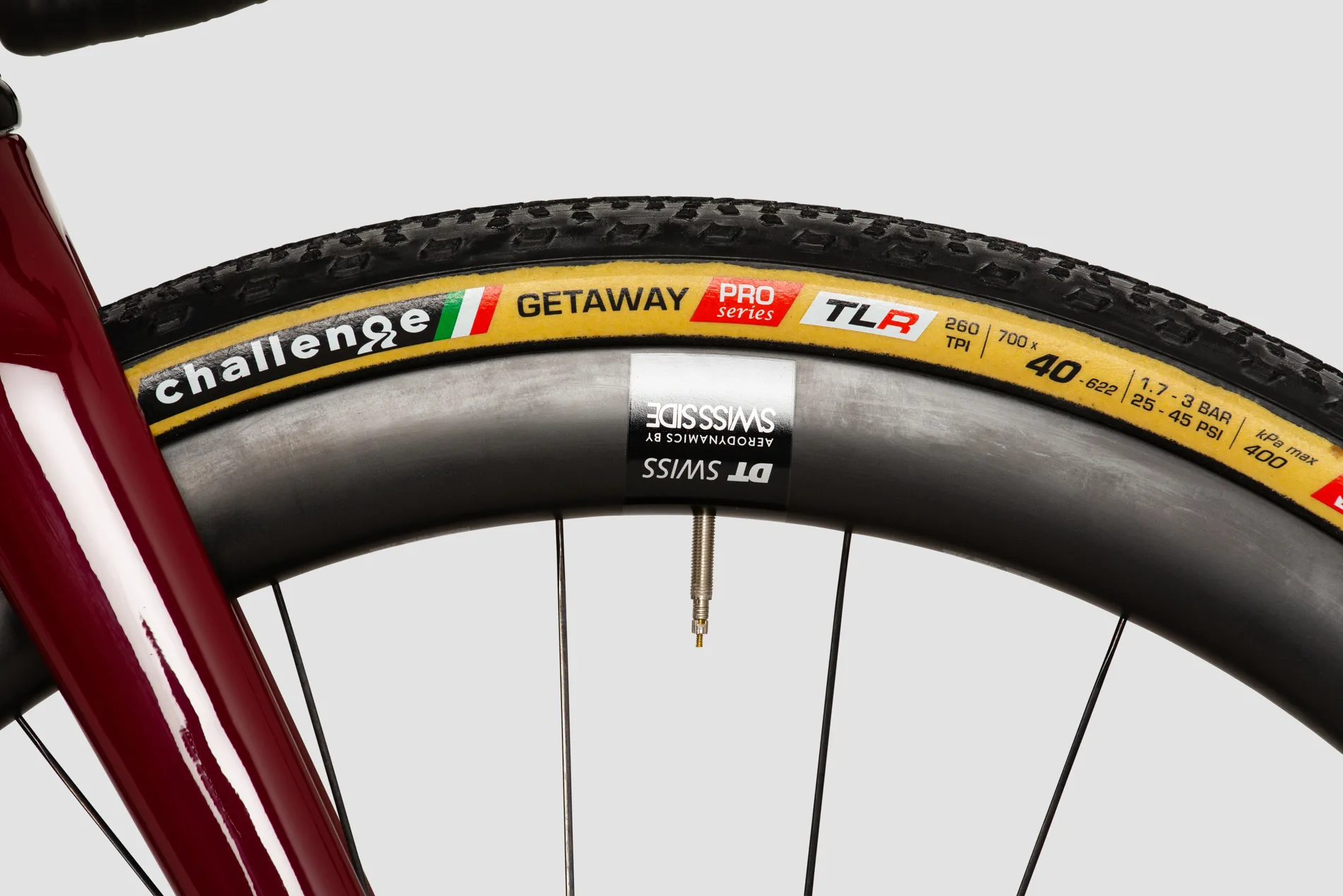 Kettensage Gravel Racing Bike - Challenge Getaway Tire