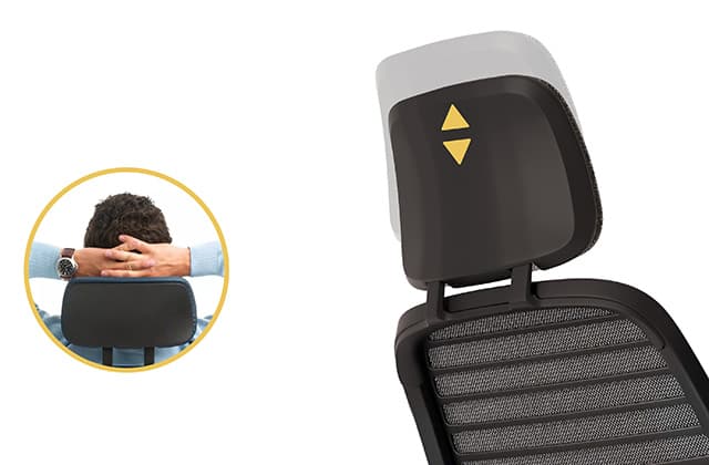 Steelcase Series 1 scaun de birou tetiera ajustabila
