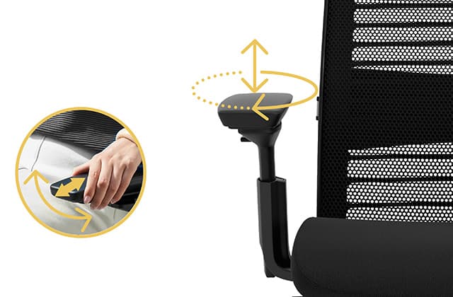 Steelcase Think scaun de birou brate ajustabile
