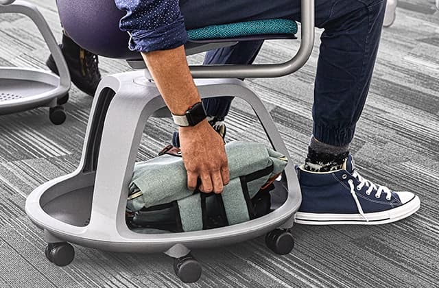 Steelcase Node scaun lateral depozitare
