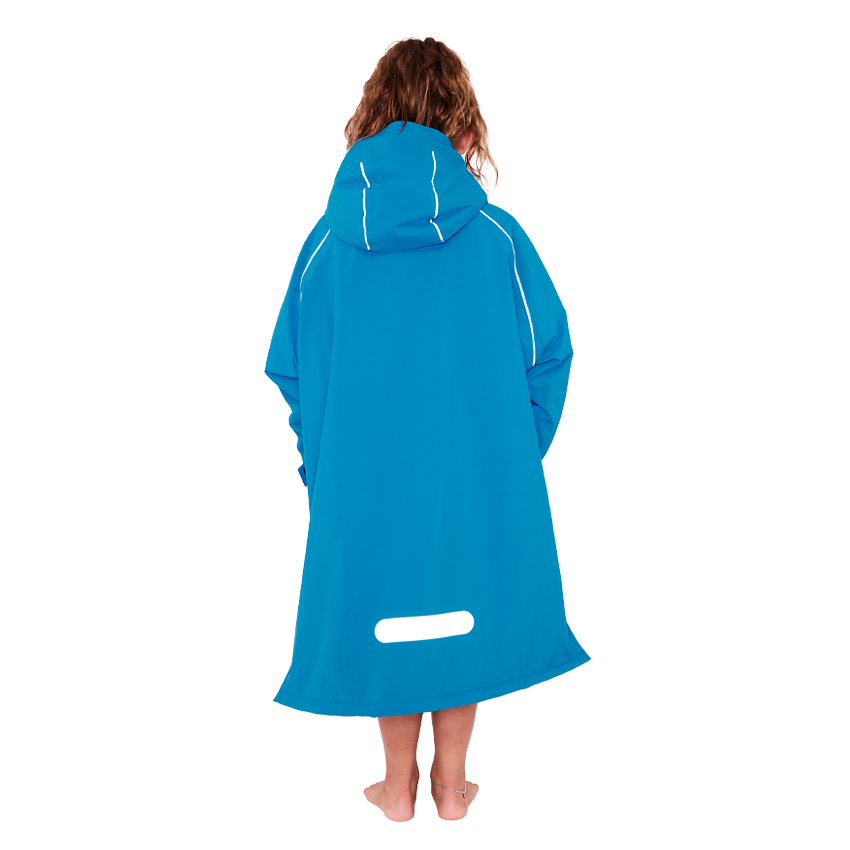 Red Original Kids Waterproof Dry Pro Robe - Marine