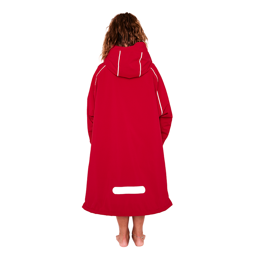 Red Original Waterproof Kids Dry Pro Robe - Red