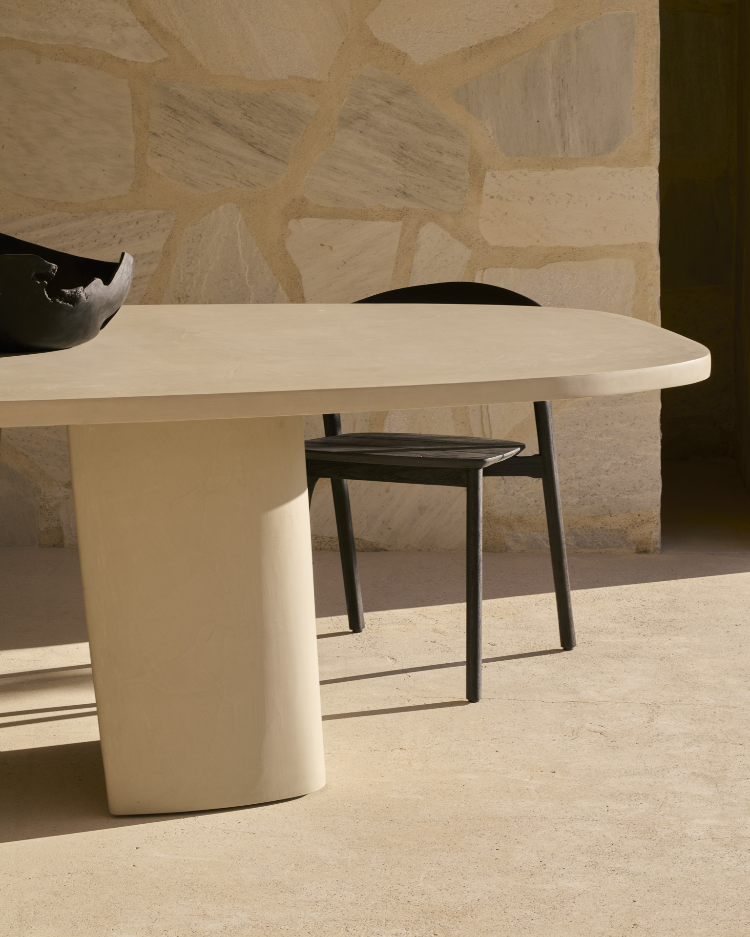 Ethnicraft Concrete Canyon Outdoor Dining Table