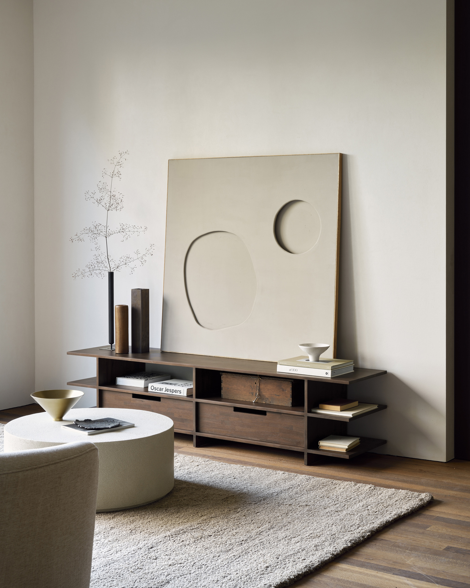 Ethnicraft Elements Round Coffee Table