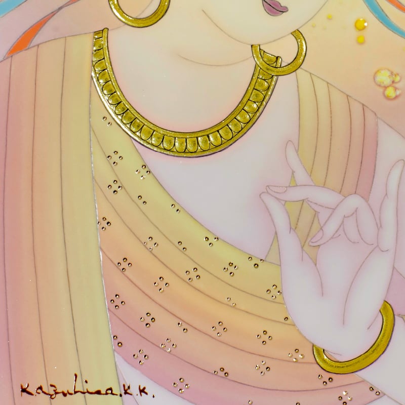 陶彩画_菩薩作品_和顔_詳細