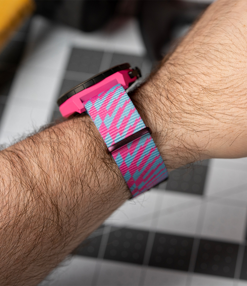 StrapHabit x Worn & Wound 2026 Ride to Conquer Cancer Team Strap