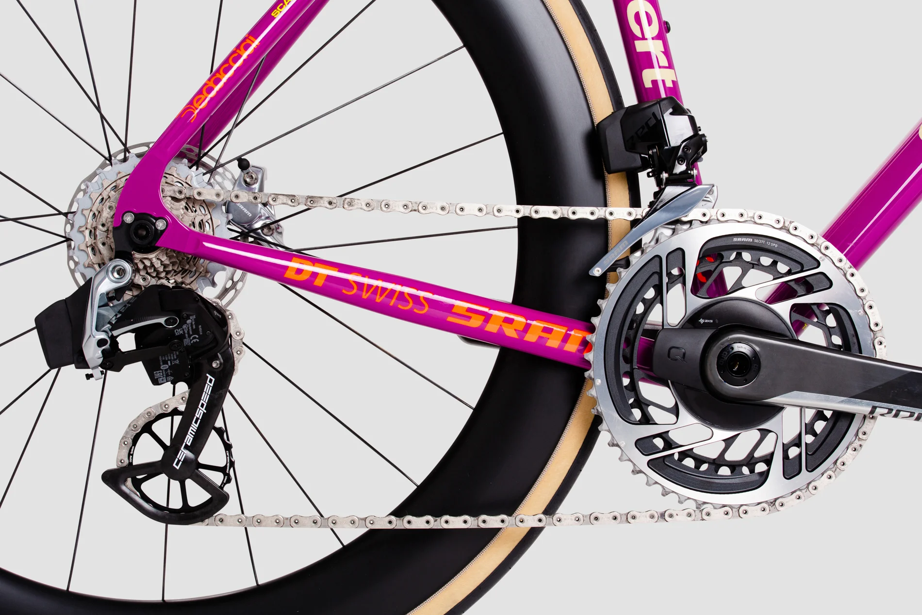 Kreissage RS Team Purple Road Bike - Sram Red eTap AXS