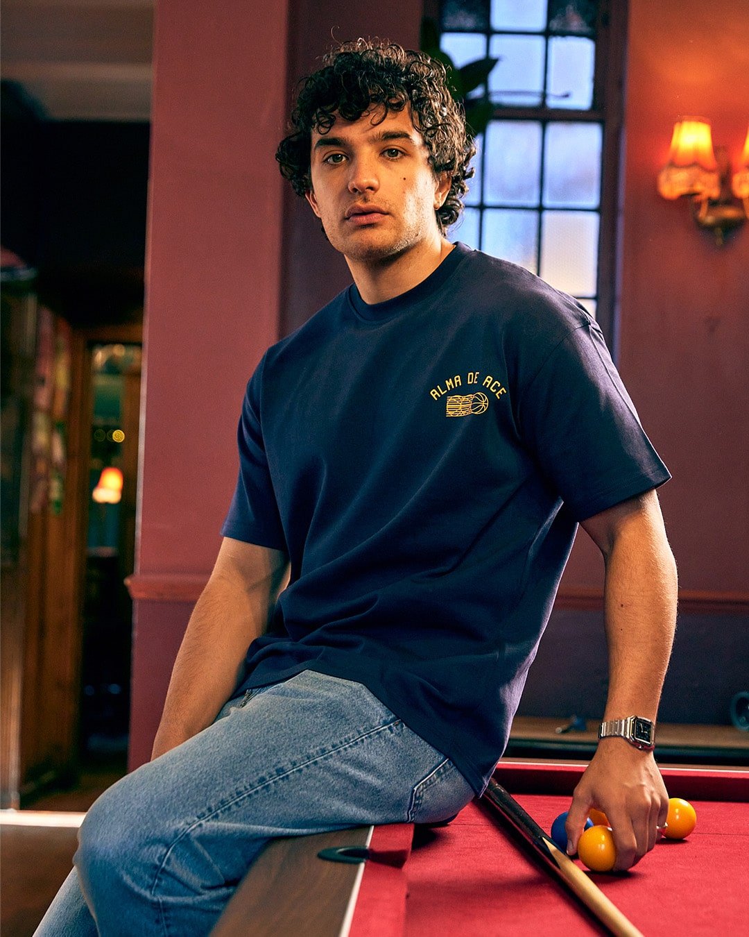 Navy Blue Basketball 92 T-Shirt