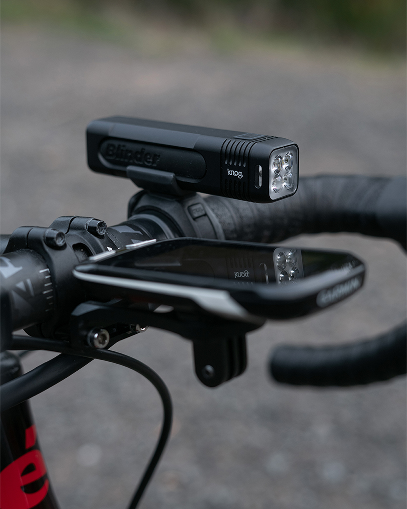 Blinder 900 & Blinder Square Rear Bike Light Set | Knog