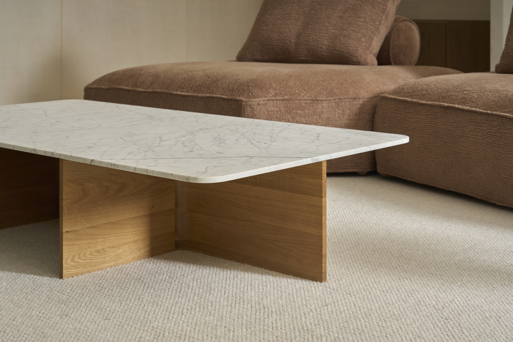 Jaunt Marble Rectangular Coffee Table