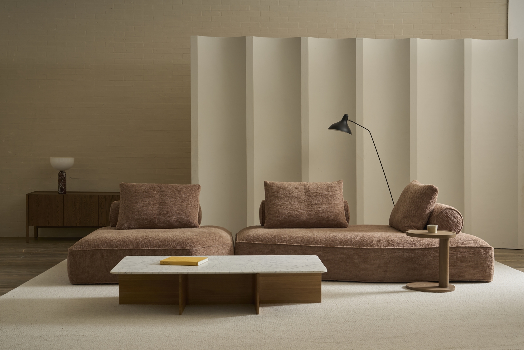 Jaunt Marble Rectangular Coffee Table