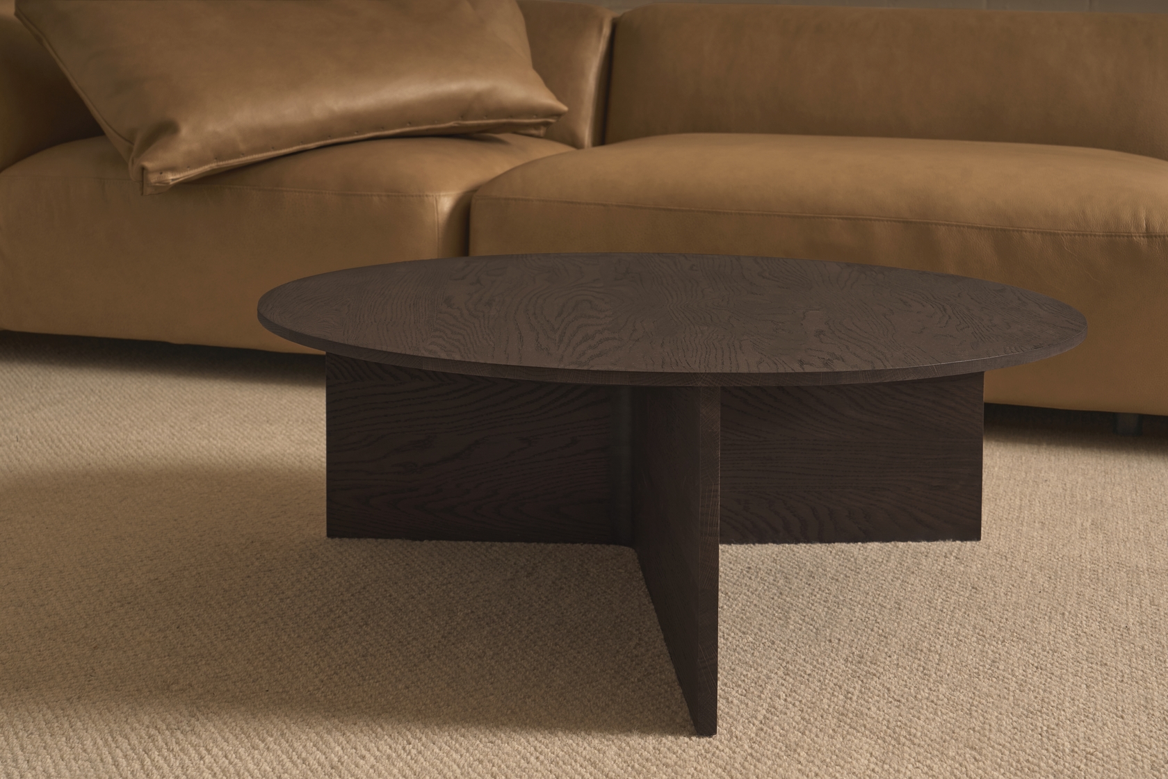 Jaunt Timber Round Coffee Table