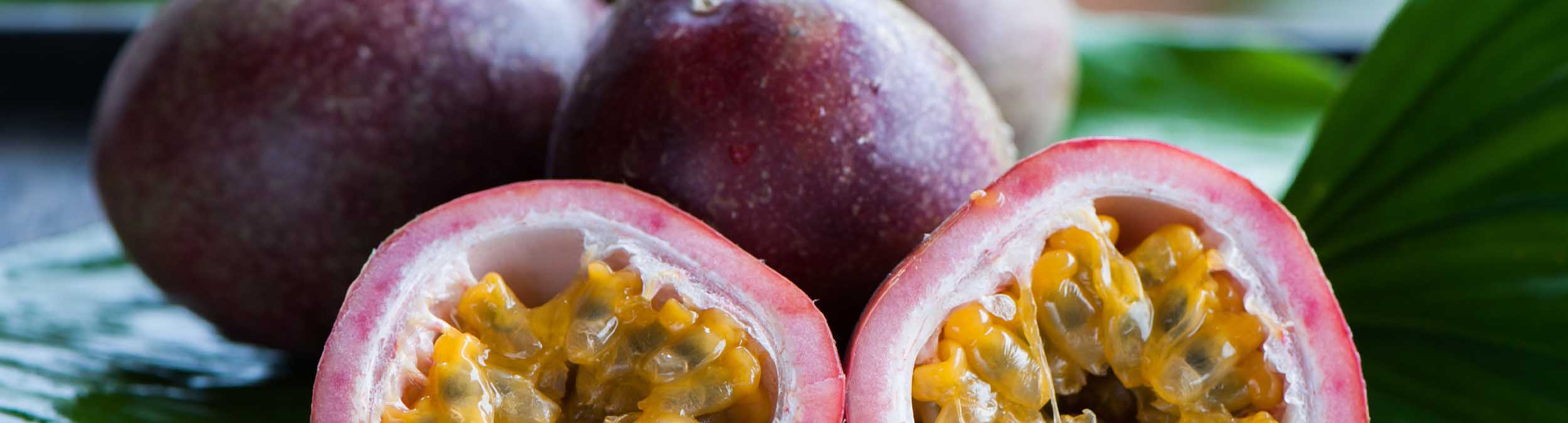 collection of passion fruit on a table
