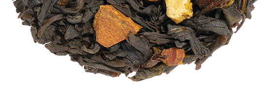 SWEET ORANGE SPICE tea pile