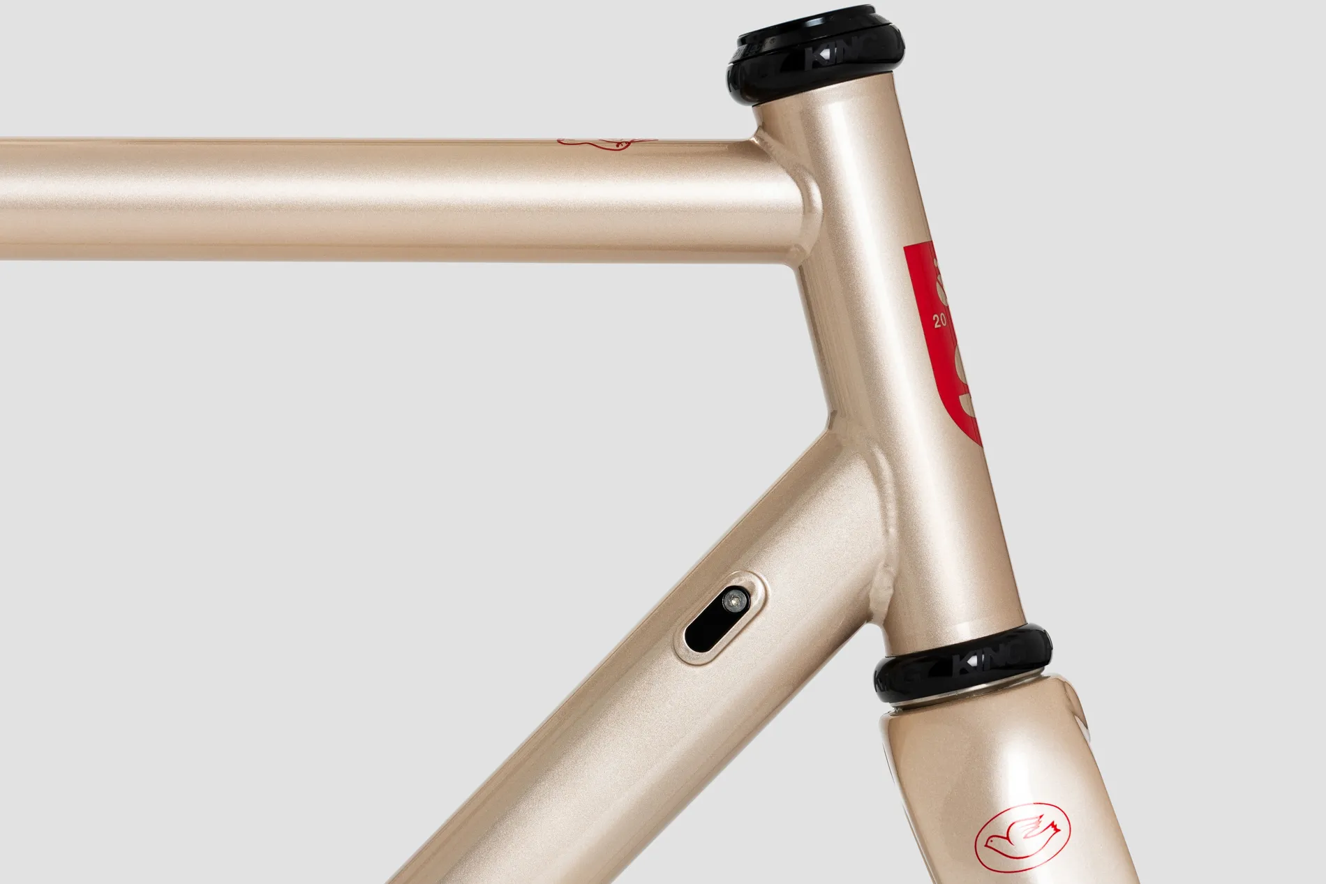 Triebwerk CR Prosecco Steel Road Bike Frame - Headtube