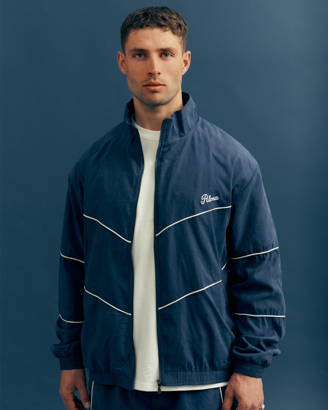 Peyan Track Jacket | Navy Blue