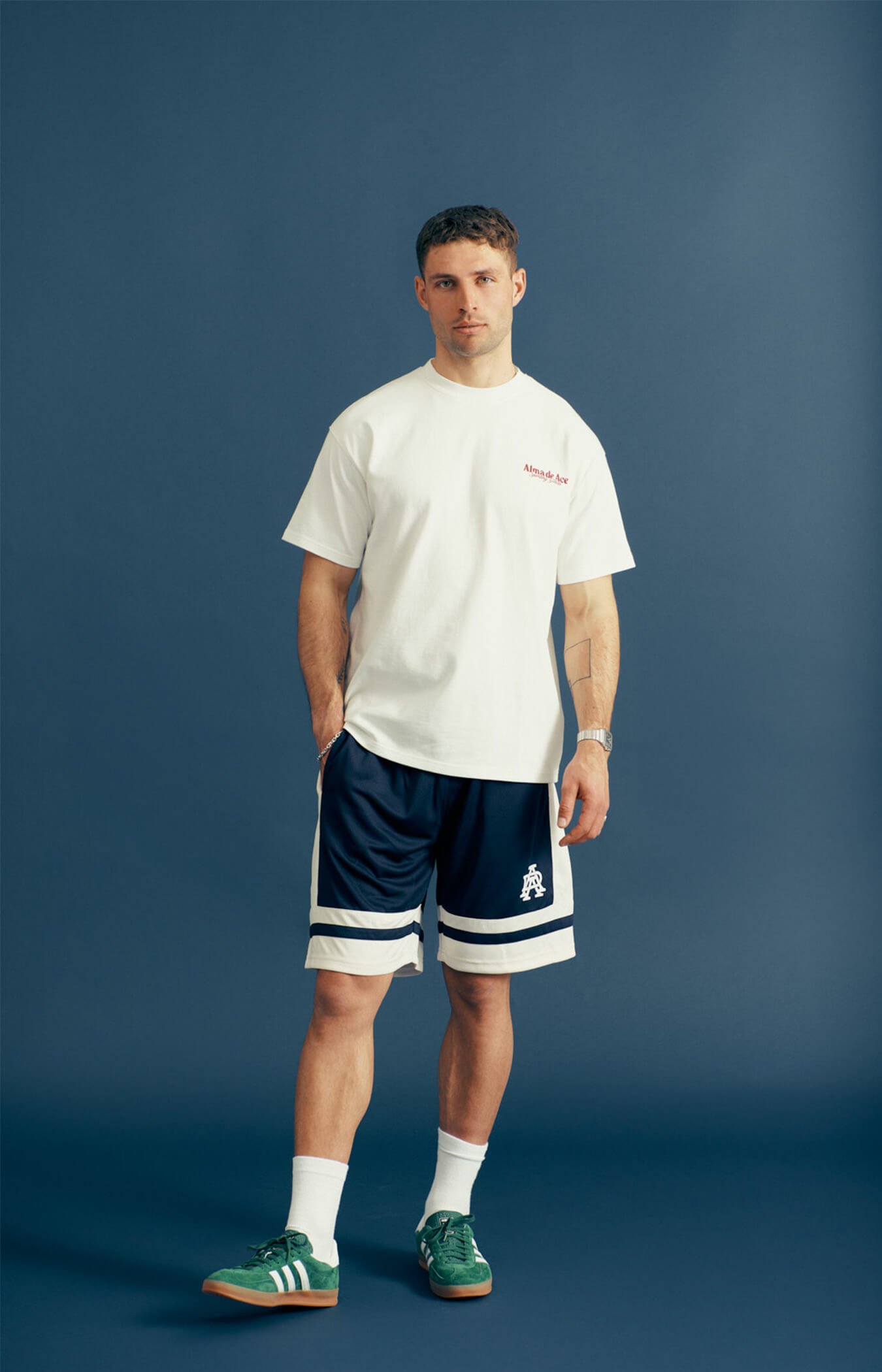 Mesh Basketball shorts | Navy Blue