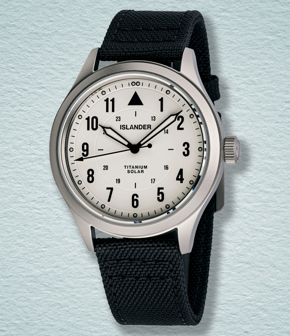 Islander Babylon HV1000 Titanium Solar Field Watch