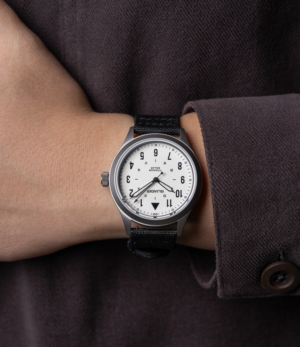 Islander Babylon HV1000 Titanium Solar Field Watch