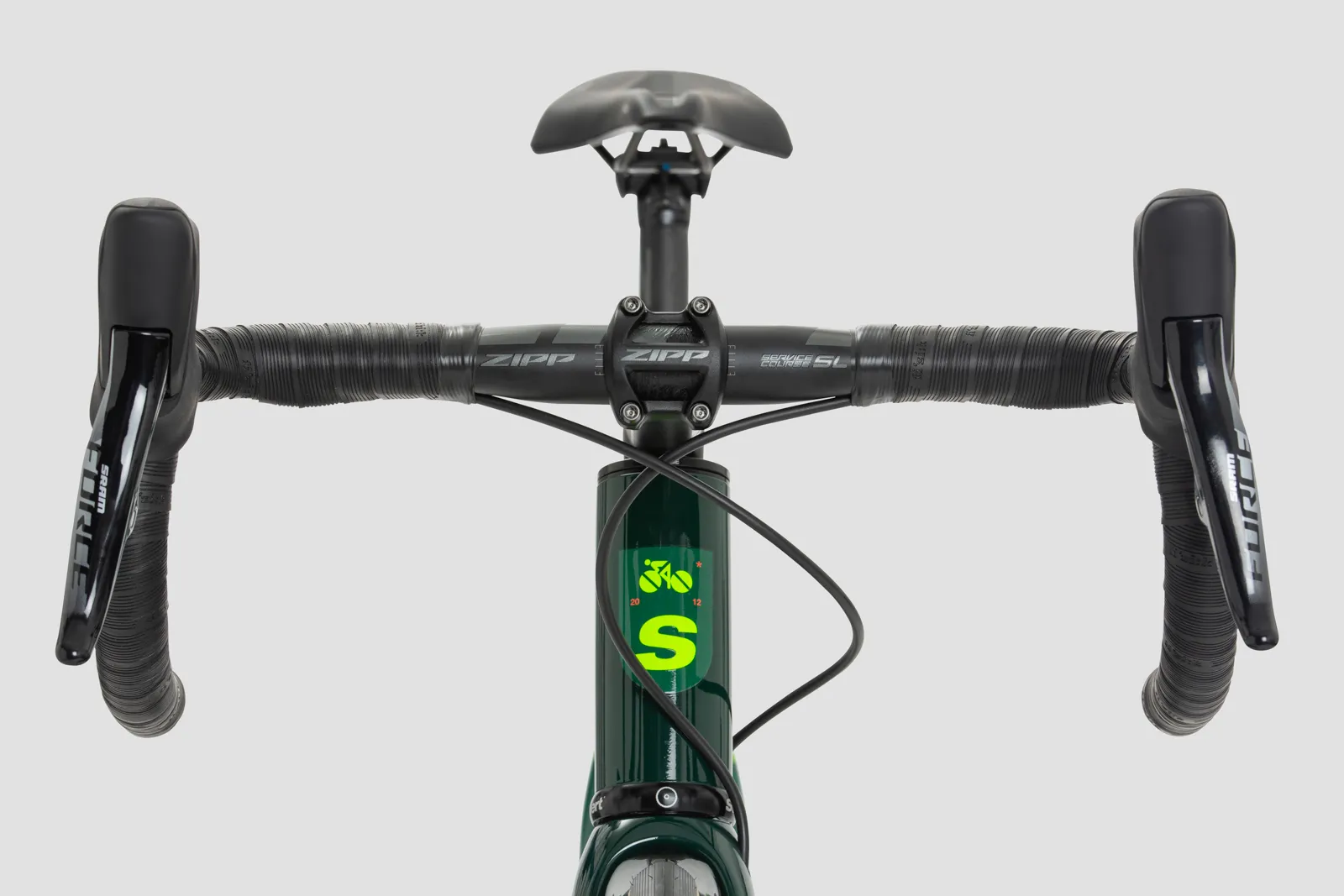 Kreissäge DISC Cobra Green Road Bike - Zipp Handlebar
