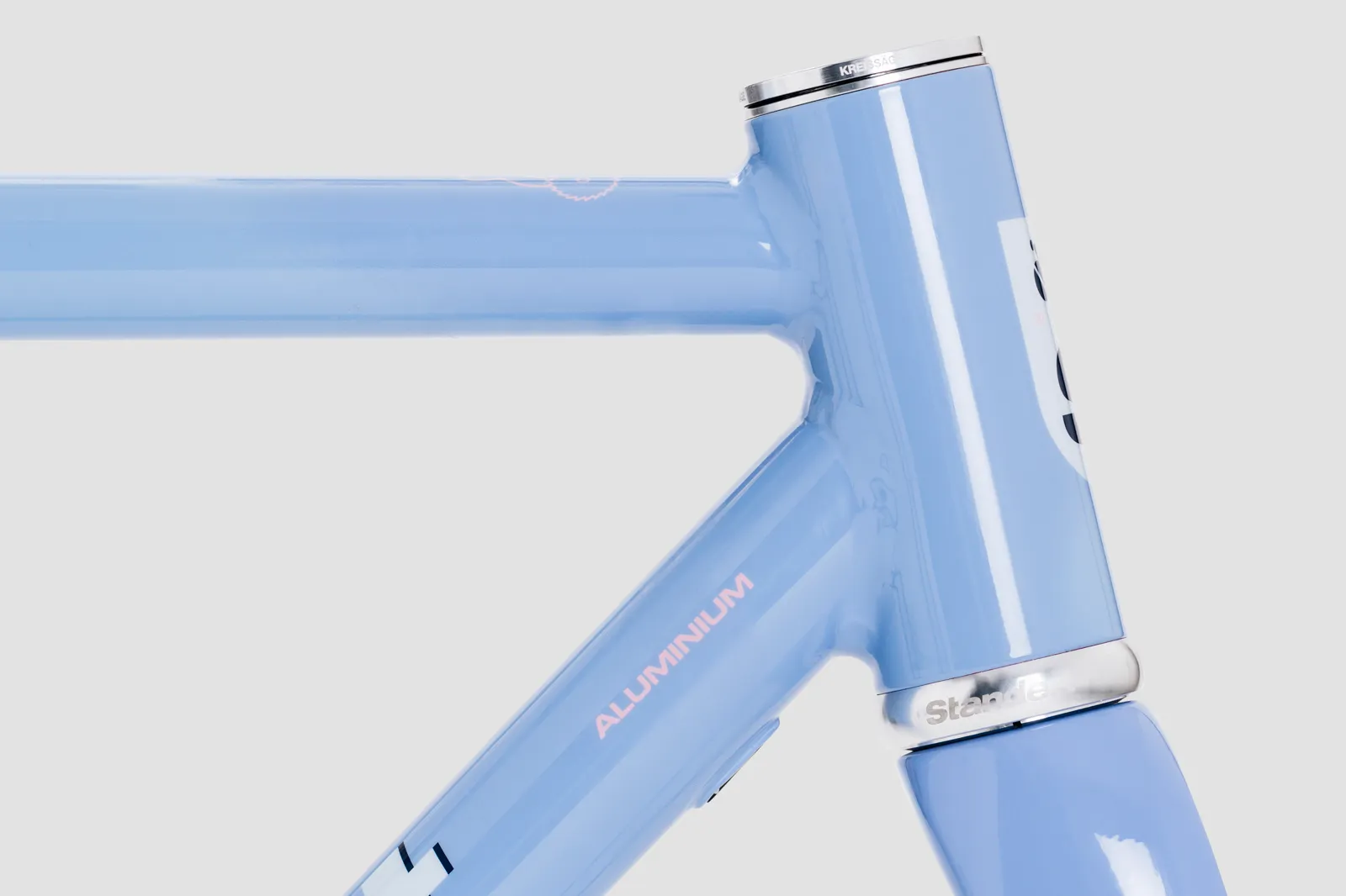 Kreissäge Disc Sky Dive Blue Road Bike Frame Crop