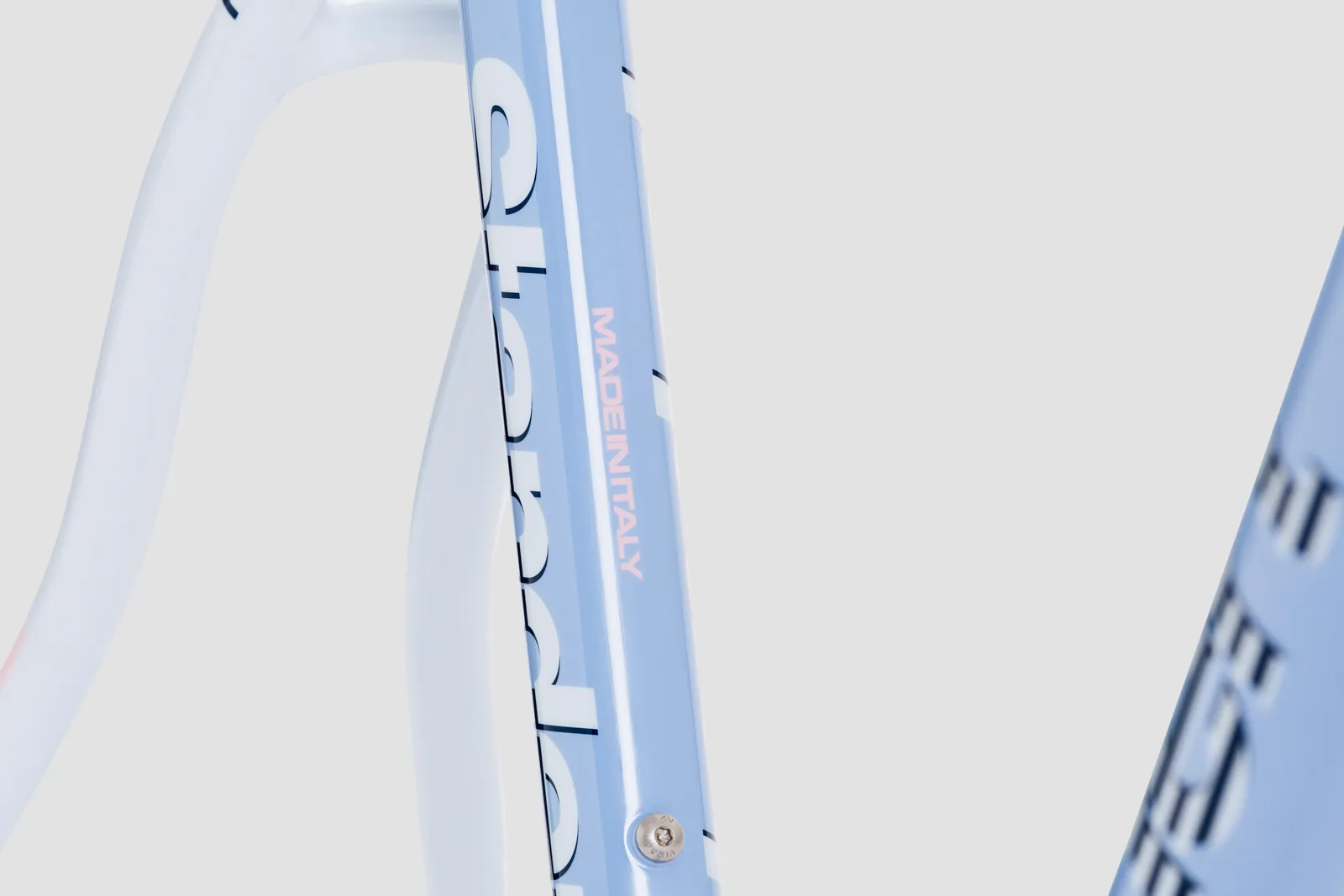 Kreissäge Disc Sky Dive Blue Road Bike Frame Made in Italy