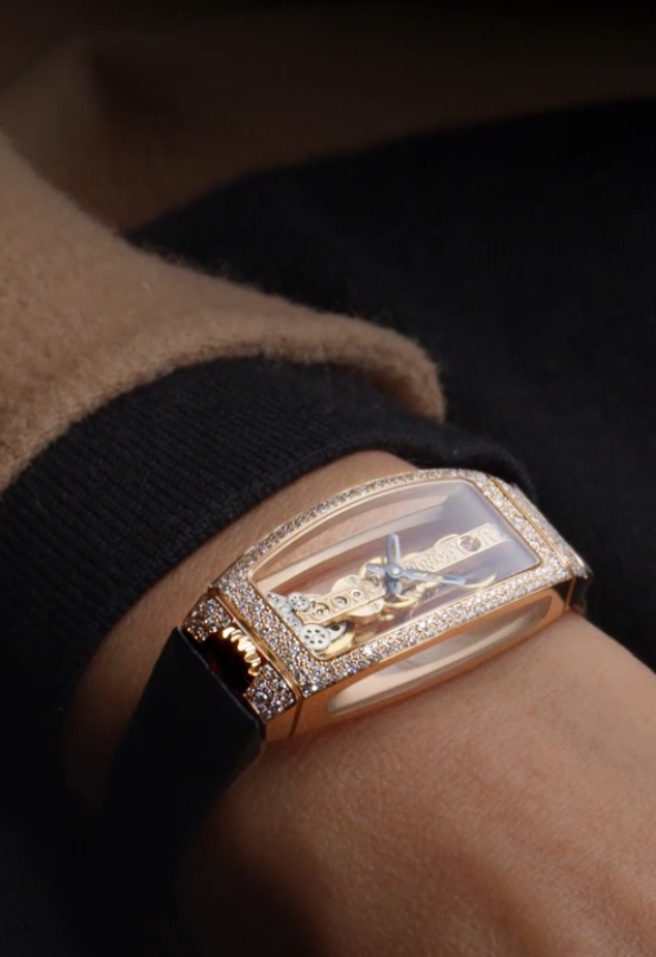 Corum Golden Bridge Miss Rose Gold Cortina Watch Pte Ltd