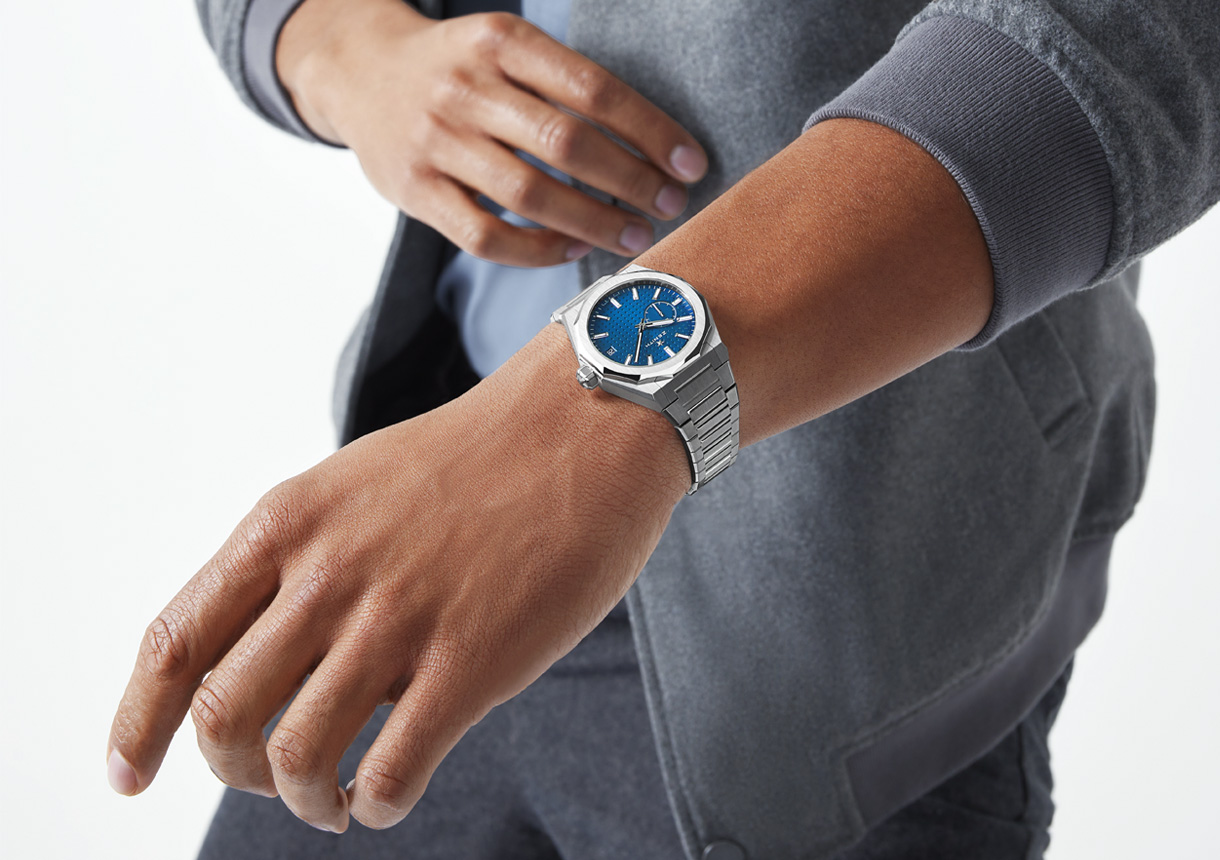 ZENITH Defy Skyline 41mm, Blue Dial, Steel Bracelet